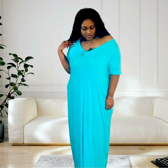 Mint Maxi Dress - Picture 1 of 4